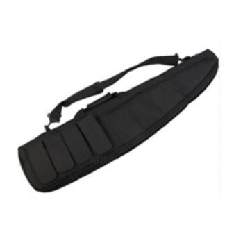 Кейс для оружия с оптикой (4 кармана, цвет черный) 120 см